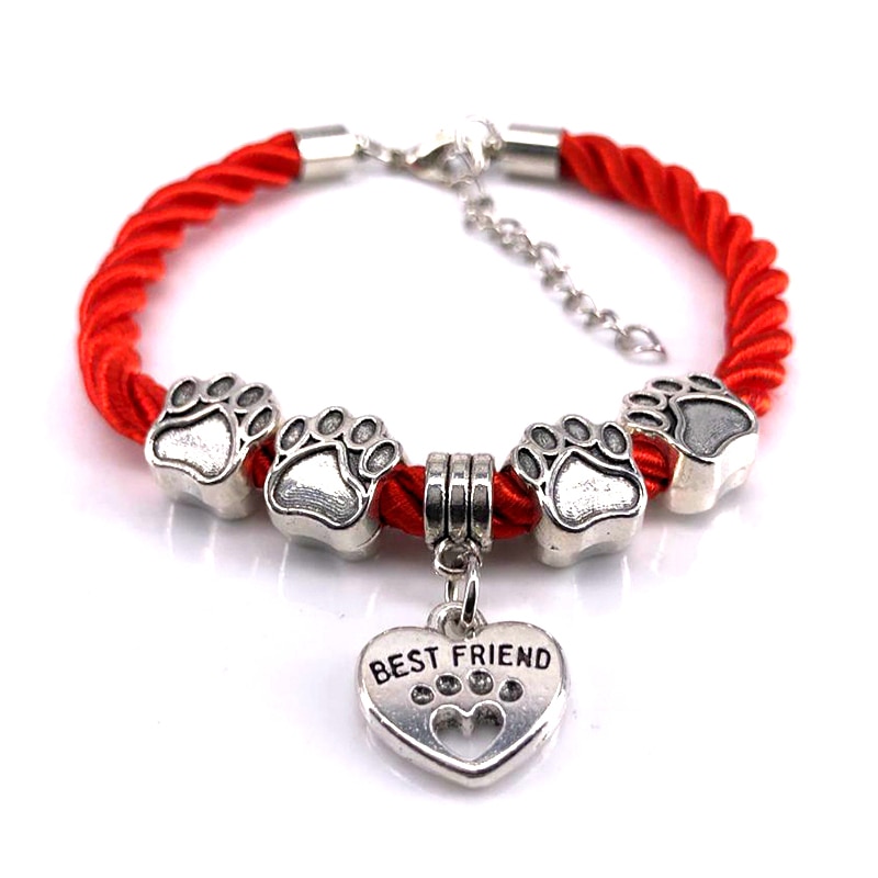 CobraJewelry.com - New-Hot-Sale-Fashion-Hand-Woven-Rope-Chain-rope-Bracelets-dog-paw-best-friend-Charms-Bracelets-78909879