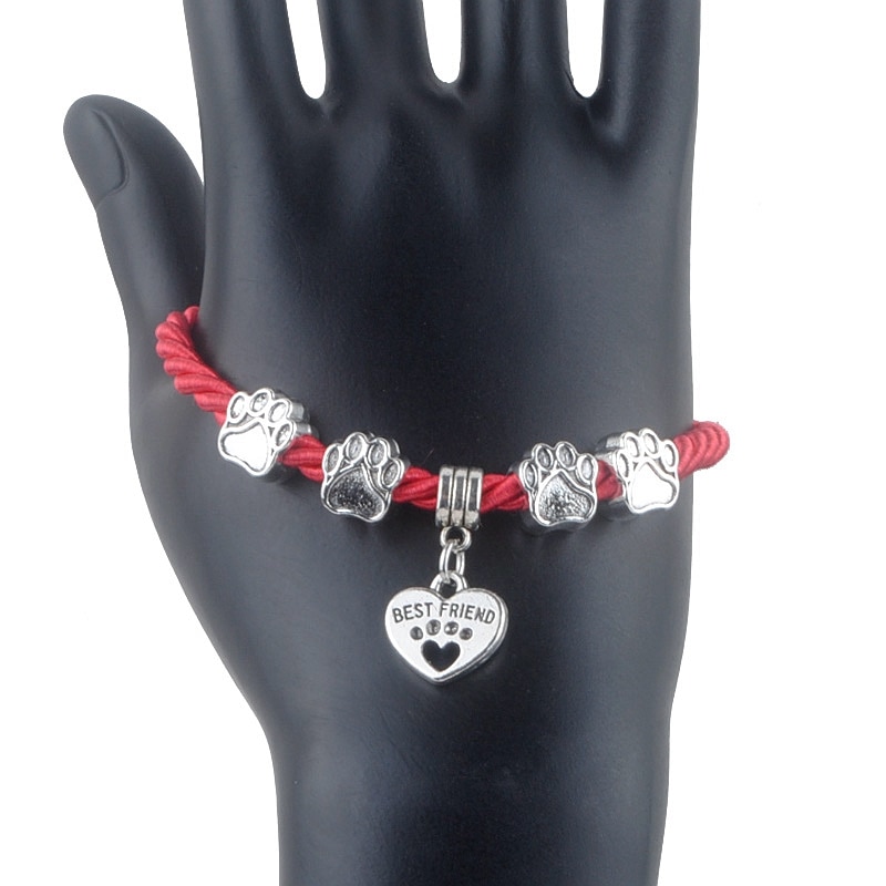 CobraJewelry.com - New-Hot-Sale-Fashion-Hand-Woven-Rope-Chain-rope-Bracelets-dog-paw-best-friend-Charms-Bracelets-36878789