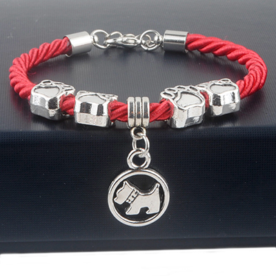 CobraJewelry.com - New-Hot-Sale-Fashion-Hand-Woven-Rope-Chain-rope-Bracelets-dog-paw-best-friend-Charms-Bracelets-20361188