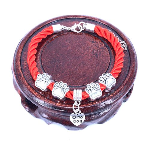 CobraJewelry.com - New-Hot-Sale-Fashion-Hand-Woven-Rope-Chain-rope-Bracelets-dog-paw-best-friend-Charms-Bracelets-200003760
