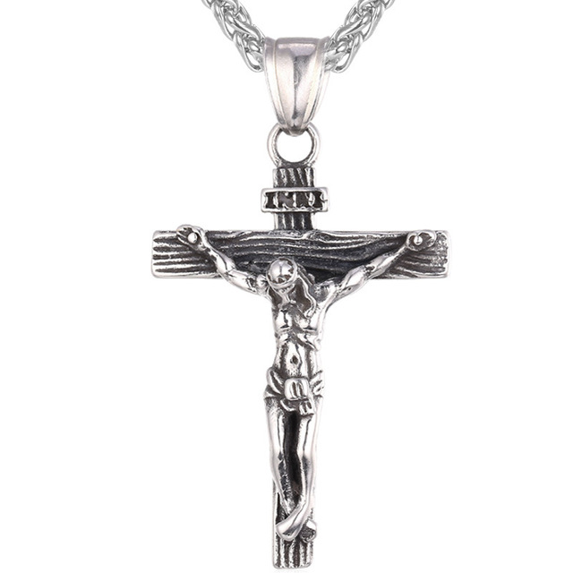 COBRAJEWELRY-U7-Cross-Necklace-INRI-Crucifix-Jesus-Piece-Pendant-Gold-Color-Stainless-Steel-Men-Chain-Catholic-Jewelry-200004861